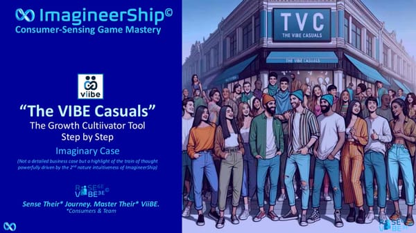 The VIBE Casuals Case Story: A Fictional Example of the ImagineerShip Cultiivator in Action 💗♾️